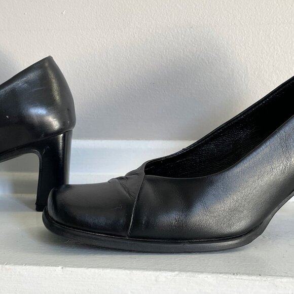 Pegabo Shoes - Black classic leather shoes - Made in Italy